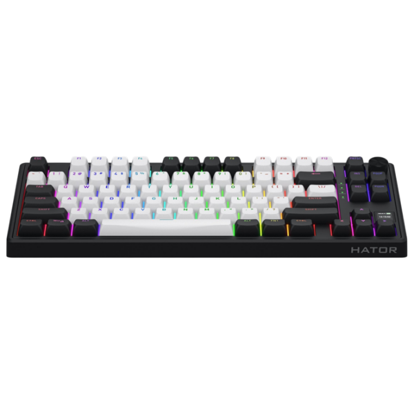 Tastatură Hator Skyfall 80 MAG ULTIMA 8K Black Gaming, Fără fir photo 3