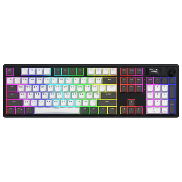 Tastatură Hator Skyfall 100 PRO Black Gaming, Fără fir photo 1