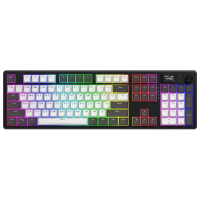 Tastatură Hator Skyfall 100 PRO Black Gaming, Fără fir