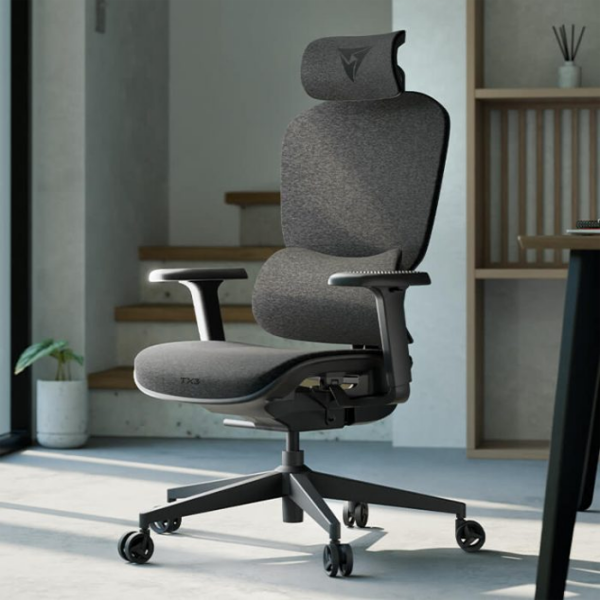 Игровое кресло ThunderX3 YTC Loft Dark Grey Черный  photo 4