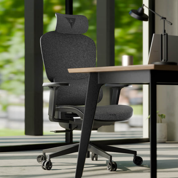 Игровое кресло ThunderX3 YTC Loft Dark Grey Черный  photo 5