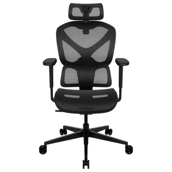 Scaun Gaming ThunderX3 YTC Mesh Black Gray  photo 1