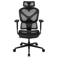 Scaun Gaming ThunderX3 YTC Mesh Black Gray 