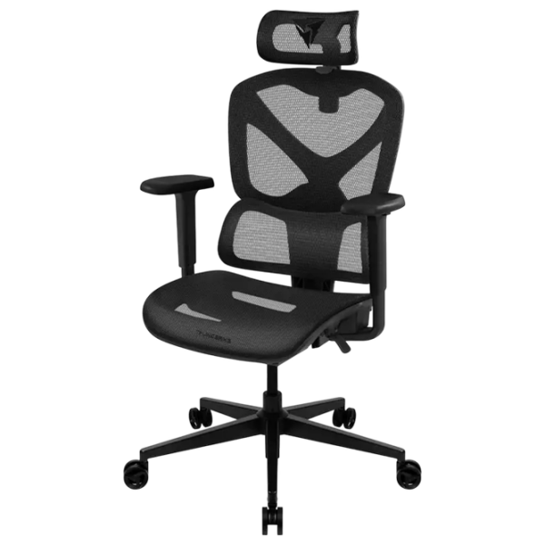 Scaun Gaming ThunderX3 YTC Mesh Black Gray  photo 2