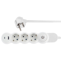 Prelungitor Scame 161.3071UD3 3 m White 
