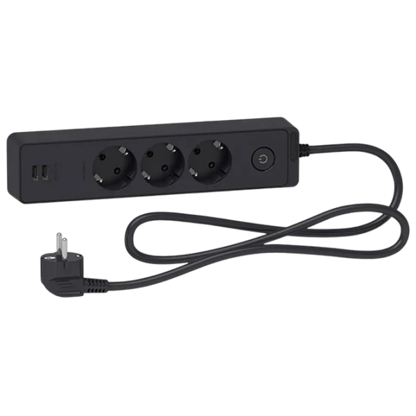 Prelungitor Schneider-Electric ST943U3B 3 m Anthracite  photo 1