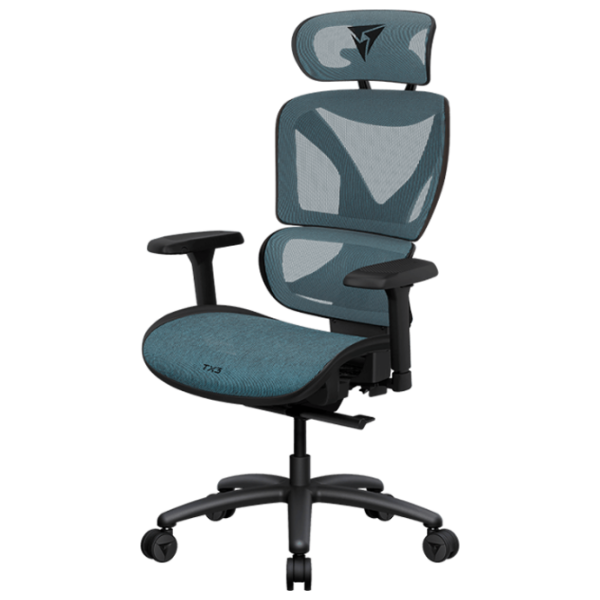 Scaun Gaming ThunderX3 XTC Chroma Blue Black  photo 1