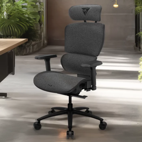 Игровое кресло ThunderX3 XTC Loft Dark Grey Черный  photo 5