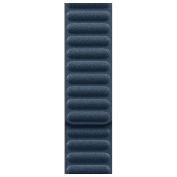 Curelușă Apple Watch Band Magnetic Link Blue Pacific Poliester, 45 mm photo 1