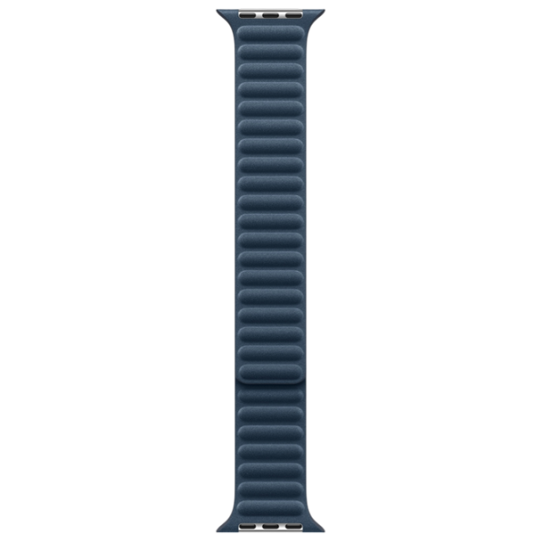 Curelușă Apple Watch Band Magnetic Link Blue Pacific Poliester, 45 mm photo 2