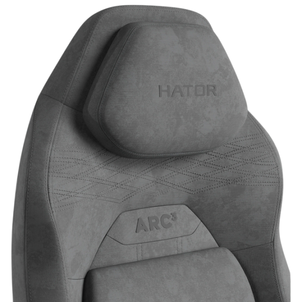 Scaun Gaming Hator Arc 3 L HTC3446L Gray Black  photo 2