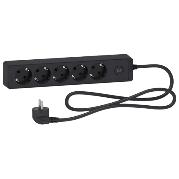 Prelungitor Schneider-Electric ST9451B 1.5 m Anthracite  photo 1