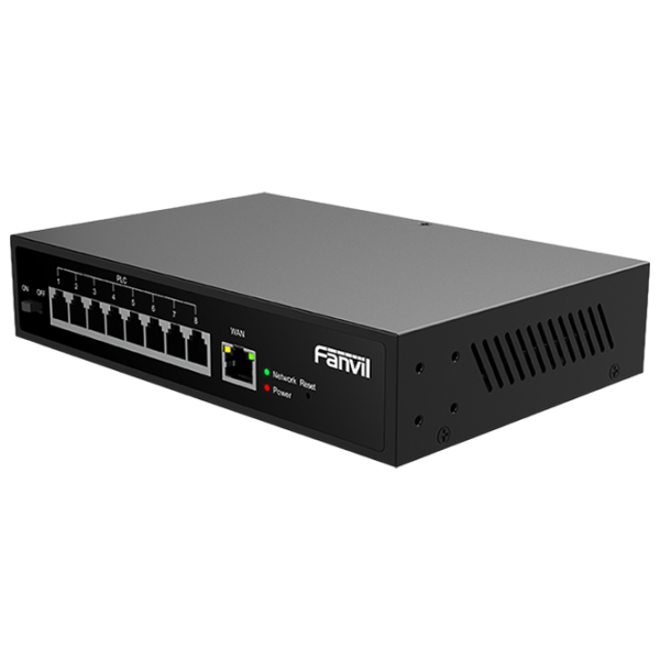 Switch Fanvil PN8 2-Wire Black  photo 3