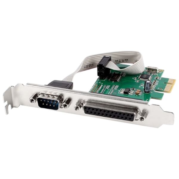 Adaptor Gembird PEX-COMLPT-01 Gray  photo 1