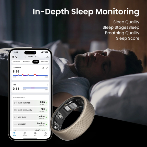 Умное кольцо Amazfit Helio Титан Размер - 8 photo 5