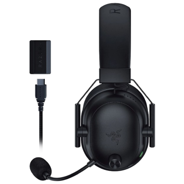 Наушники Razer BlackShark V2 Черный Беспроводные / Игровой / Полноразмерные photo 6