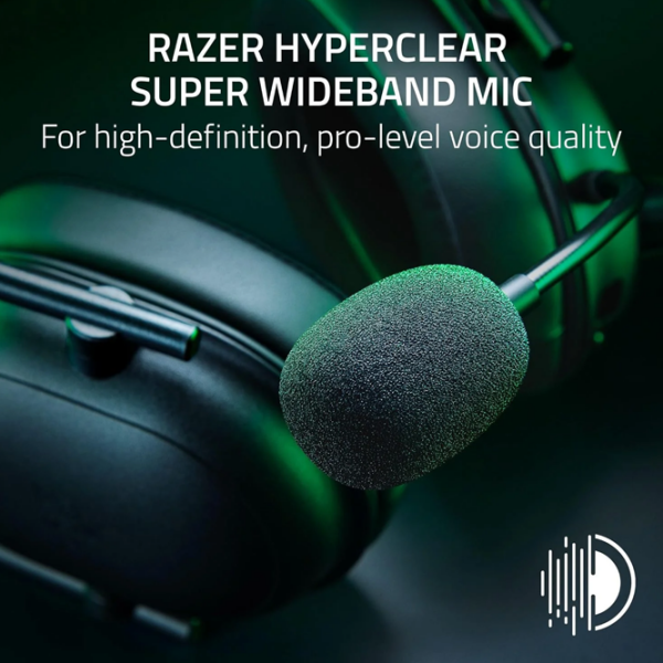 Наушники Razer BlackShark V2 Черный Беспроводные / Игровой / Полноразмерные photo 11