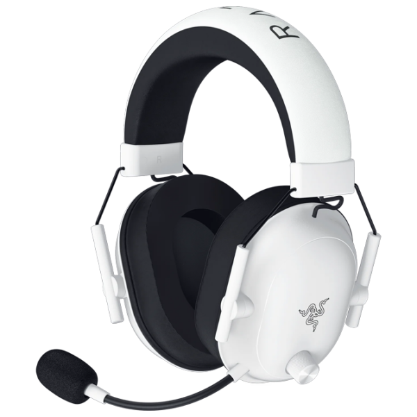 Căști Razer BlackShark V2 White Fără fir / Gaming / Over the ear photo 3