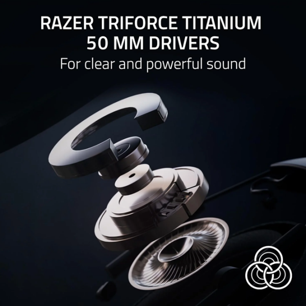 Căști Razer BlackShark V2 White Fără fir / Gaming / Over the ear photo 12