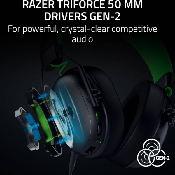 Căști Razer BlackShark V3 X HyperSpeed Black Fără fir / Gaming / Over the ear photo 4
