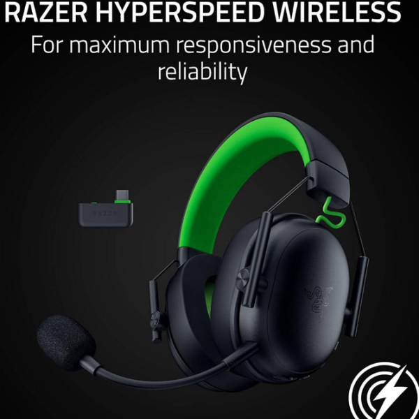 Căști Razer BlackShark V3 X HyperSpeed Black Fără fir / Gaming / Over the ear photo 6