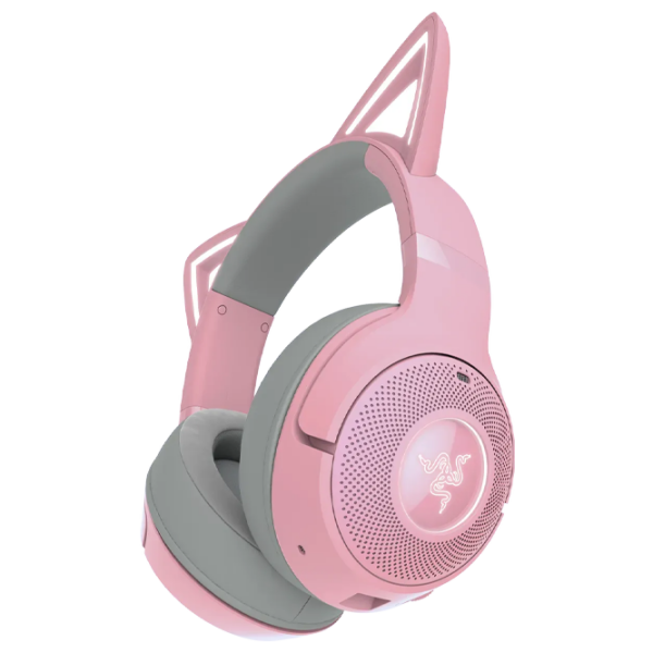 Căști Razer Kraken Kitty Edition V2 Quartz Pink Fără fir / Gaming / Over the ear photo 3
