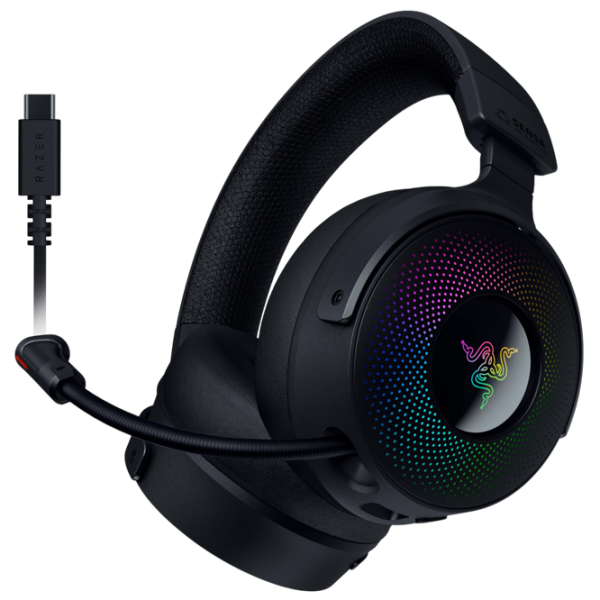 Căști Razer Kraken V4 Pro Black Fără fir / Gaming / Over the ear photo 6