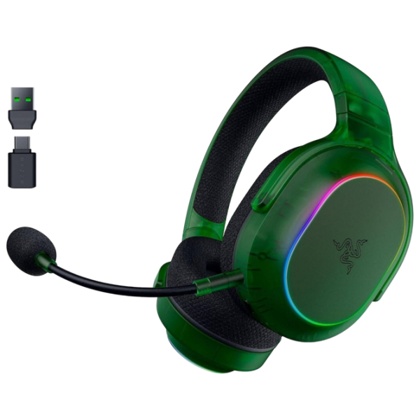 Наушники Razer Barracuda X Chroma Зеленый Беспроводные / Игровой / Полноразмерные photo 1