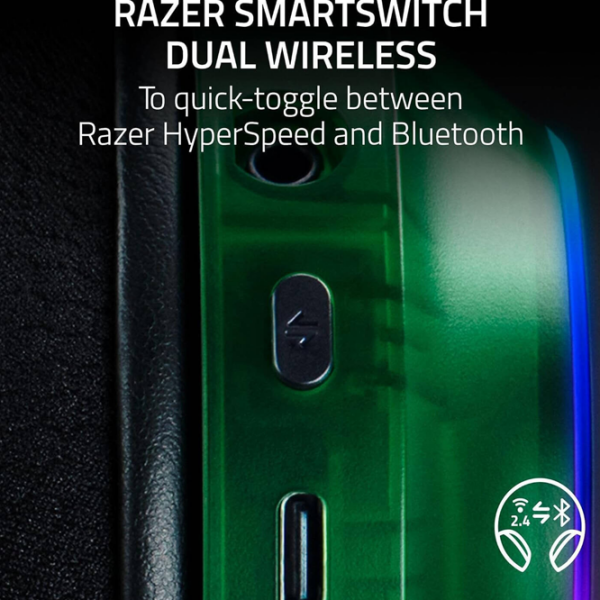 Наушники Razer Barracuda X Chroma Зеленый Беспроводные / Игровой / Полноразмерные photo 3