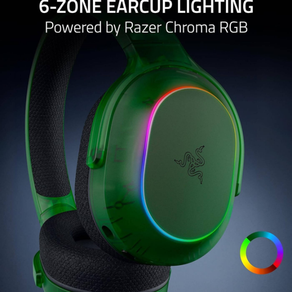 Наушники Razer Barracuda X Chroma Зеленый Беспроводные / Игровой / Полноразмерные photo 5