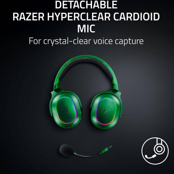 Наушники Razer Barracuda X Chroma Зеленый Беспроводные / Игровой / Полноразмерные photo 7