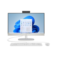 All-in-One PC HP AIO AI 24 White 23.8" Full HD IPS Intel Core Ultra 7 255U 16 GB 512 GB 