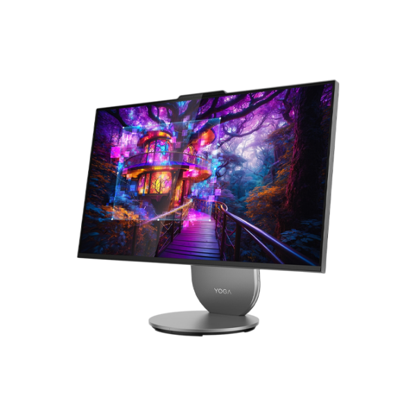 Моноблок Lenovo Yoga 27IAH10 Серый 27" 4K IPS Intel Core Ultra 9 285H 32 ГБ 1 ТБ  photo 2