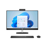 All-in-One PC HP AIO 27-cr0084ci Black 27" Full HD IPS AMD Ryzen 5 7520U 16 GB 512 GB 