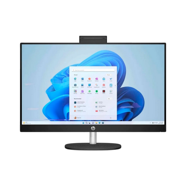 All-in-One PC HP AIO 27-cr0084ci Black 27" Full HD IPS AMD Ryzen 5 7520U 16 GB 512 GB  photo 2