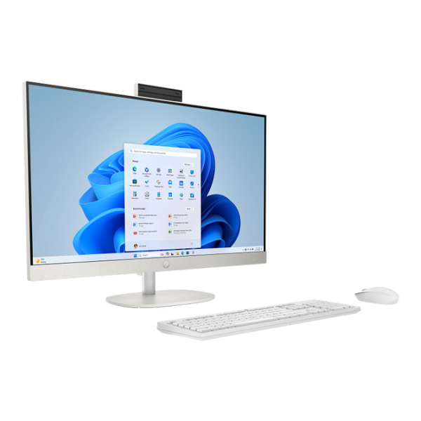 All-in-One PC HP AIO 27-cr0084ci White 27" Full HD IPS AMD Ryzen 5 7520U 16 GB 512 GB  photo 3
