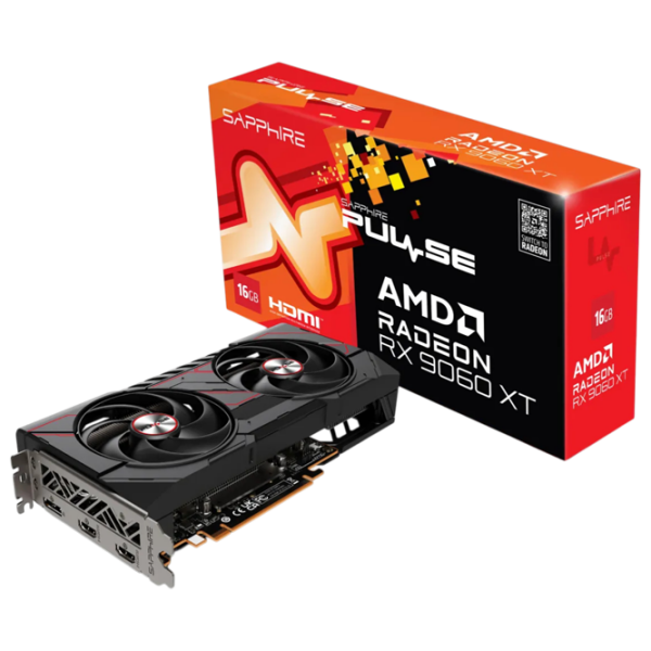 Видеокарта Sapphire PULSE Radeon RX 9060XT OC 8 ГБ PCI Express x8 5.0 photo 6