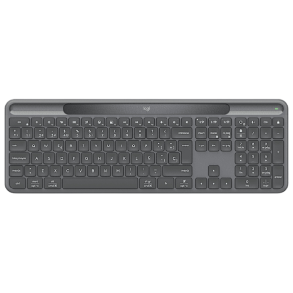 Клавиатура Logitech K980 Slim Solar Business Графит Для дома и офиса, Беспроводные photo 1