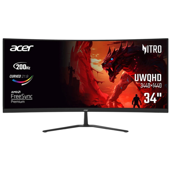 Monitor Acer Nitro ED340CURX0bmiipx Black 34" Ultra WQHD VA WLED photo 1