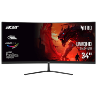 Monitor Acer Nitro ED340CURX0bmiipx Black 34" Ultra WQHD VA WLED