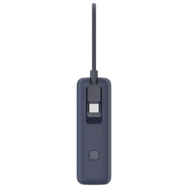 Power Bank 10000 мАч Xiaomi Integrated Cable (33 Вт) Голубой лед  photo 2