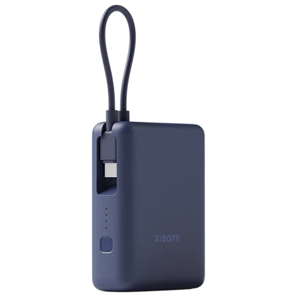 Power Bank 10000 мАч Xiaomi Integrated Cable (33 Вт) Голубой лед  photo 3