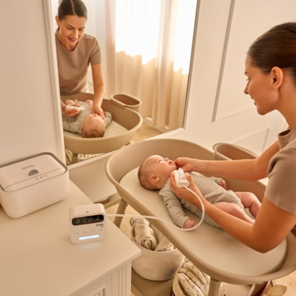 Aspirator nazal Lionelo Baby Air Flow 1500 mAh / White photo 9