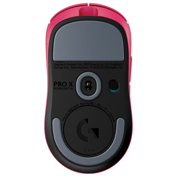 Mouse Logitech PRO X Superlight 2C Pink Fără fir / 44000 dpi photo 5