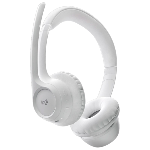 Căști Logitech Zone 300 White Fără fir / Personal / On the ear photo 4