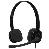 Căști Logitech H151 Black Cu fir / Personal / On the ear