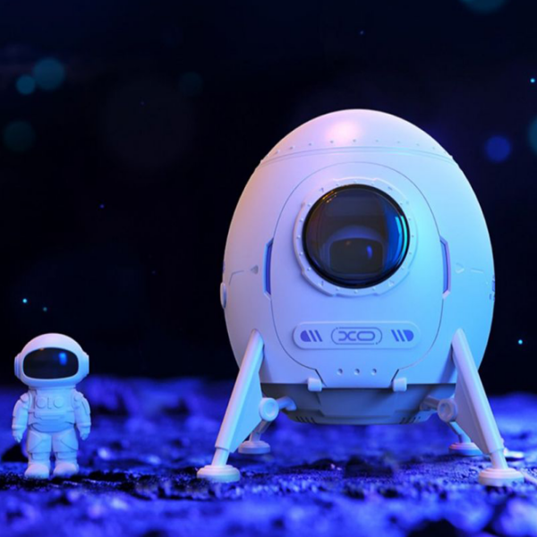 Ночник XO Astronaut Star and Galaxy Projector & Speaker Белый От сети photo 6