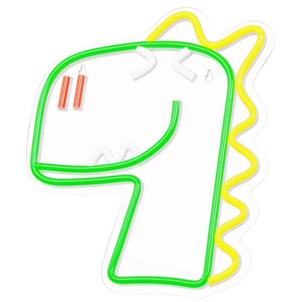 Светодиодная лампа Forever Light Neon PLEXI JURASSIC BABY DINO Зеленый От сети photo 2