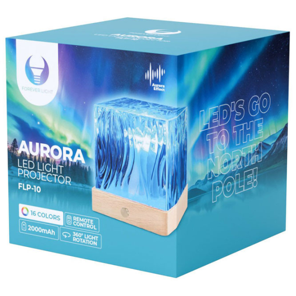 Lampă de noapte Forever Light FLP-10 AURORA White Acumulator photo 3