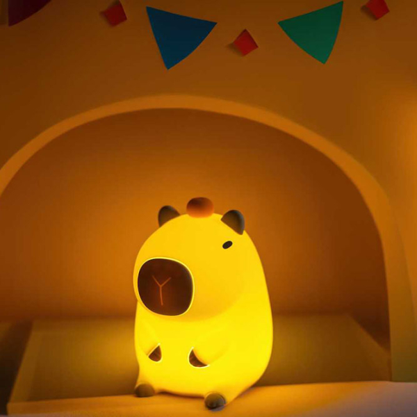 Ночник Forever Light FNL-12 FRIENDLY CAPYBARA Бежевый Аккумулятор photo 6